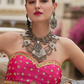 Traditional Printed Premium Silk Lehenga Set