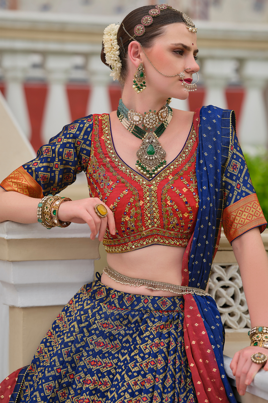 LAVANTE_FASHION_SHIVANGI_SILK_FOIL_PRINT_LEHENGA_CHOLI_17 - LaVante Fashion