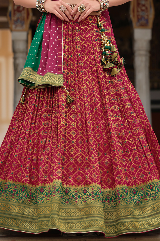 LAVANTE_FASHION_SHIVANGI_SILK_FOIL_PRINT_LEHENGA_CHOLI_26 - LaVante Fashion