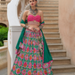 Traditional Printed Premium Silk Lehenga Set