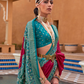 Elegant Zari Patola Saree with Polka Dot Woven Design