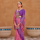 Elegant Zari Patola Saree with Polka Dot Woven Design
