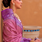 Elegant Zari Patola Saree with Polka Dot Woven Design