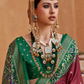 Elegant Zari Patola Saree with Polka Dot Woven Design