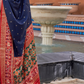 Elegant Zari Patola Saree with Polka Dot Woven Design