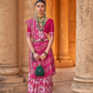 Ethnic Motif Zari Saree in Banarasi Weave Style
