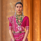 Ethnic Motif Zari Saree in Banarasi Weave Style