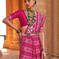 Ethnic Motif Zari Saree in Banarasi Weave Style