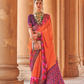 Ethnic Motif Zari Saree in Banarasi Weave Style