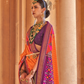 Ethnic Motif Zari Saree in Banarasi Weave Style