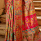 Classic Pashmina Silk Saree with Rich Kashmiri Craftsmanship