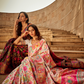 Classic Pashmina Silk Saree with Rich Kashmiri Craftsmanship