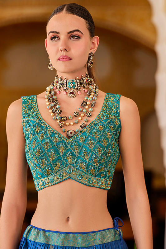 LAVANTE_FASHION_SILK_LEHENGA_CHOLI_WITH_ZARI_AND_EBROIDERYWORK_17 - LaVante Fashion