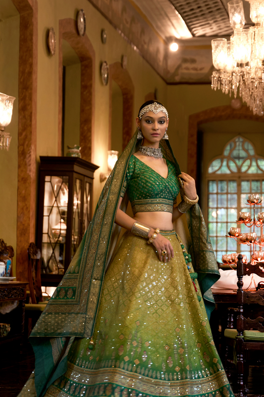 LAVANTE_FASHION_SILK_RAJWADI_PRINTED_EMBROIDERED_LEHENGA_SET_13 - LaVante Fashion