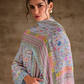 Pure Muslin Salwar Suit with Digital Print & Kashmiri Embroidery