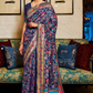 Banarasi Jamawar Silk Saree with Traditional Woven Design