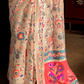 Banarasi Jamawar Silk Saree with Traditional Woven Design