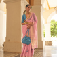 Grace in Every Drape Organza Tissue Saree with Sheer Elegance