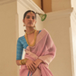 Grace in Every Drape Organza Tissue Saree with Sheer Elegance