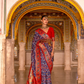 Patola Print Saree Crafted in Fine Smooth Silk