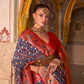 Patola Print Saree Crafted in Fine Smooth Silk