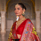 Patola Print Saree Crafted in Fine Smooth Silk