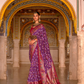 Patola Print Saree Crafted in Fine Smooth Silk
