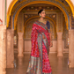 Patola Print Saree Crafted in Fine Smooth Silk