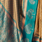 Soft Banarasi Paithani Saree with Copper Zari Weaving