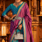 Soft Banarasi Paithani Saree with Copper Zari Weaving