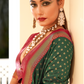 Soft Banarasi Paithani Saree with Copper Zari Weaving