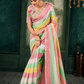 Soft Chanderi Linen Fabric with Artistic Digital Print - LaVante Fashion
