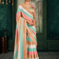 Soft Chanderi Linen Fabric with Artistic Digital Print - LaVante Fashion