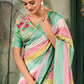 Soft Chanderi Linen Fabric with Artistic Digital Print - LaVante Fashion