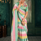 Soft Chanderi Linen Fabric with Artistic Digital Print - LaVante Fashion