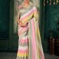 Soft Chanderi Linen Fabric with Artistic Digital Print - LaVante Fashion