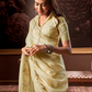 Pure Handloom Silk Fabric in a Smooth Elegant Finish - LaVante Fashion