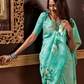 Pure Handloom Silk Fabric in a Smooth Elegant Finish - LaVante Fashion