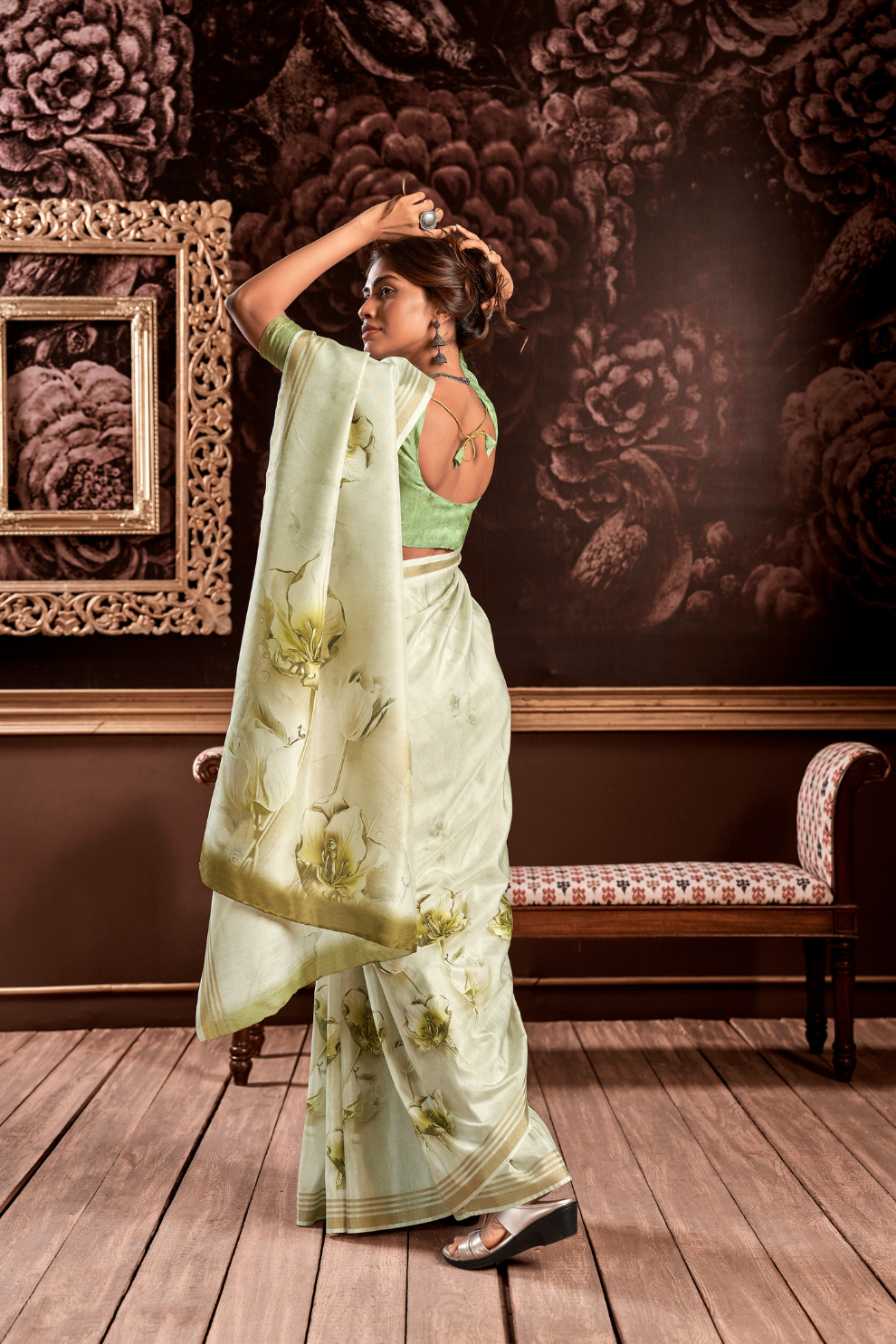 Pure Handloom Silk Fabric in a Smooth Elegant Finish - LaVante Fashion