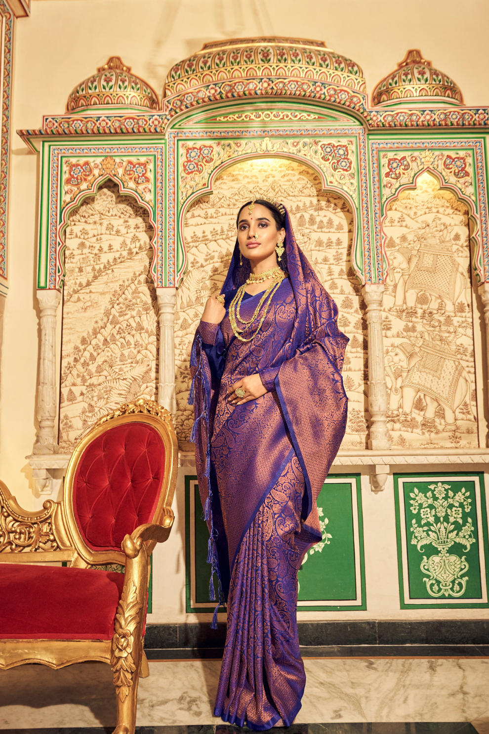 Soft Handloom Weaving Silk Saree