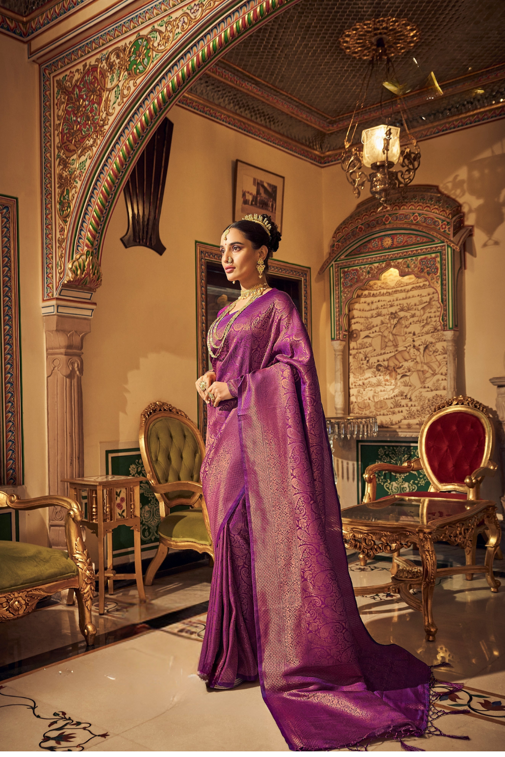 Soft Handloom Weaving Silk Saree