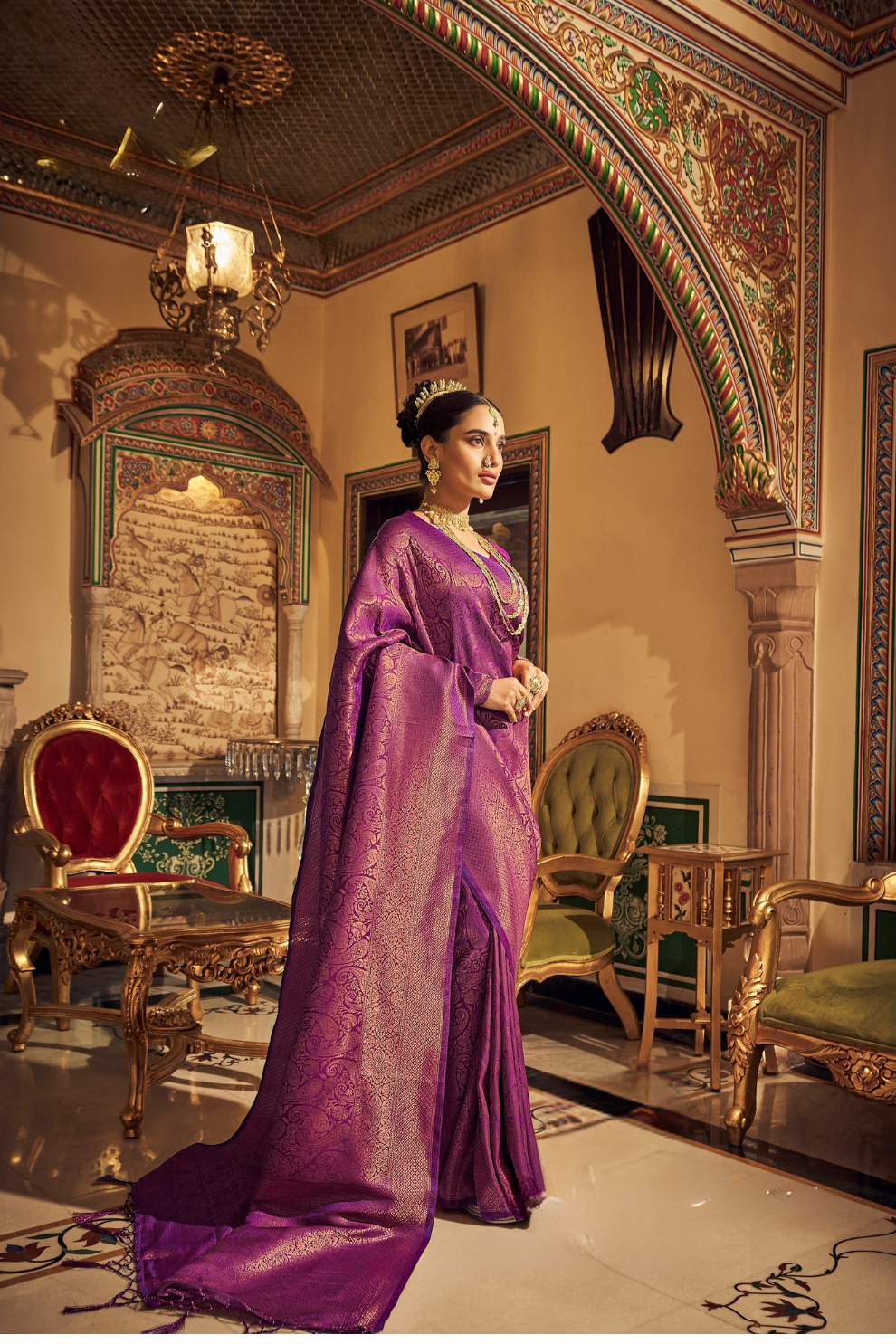 Soft Handloom Weaving Silk Saree