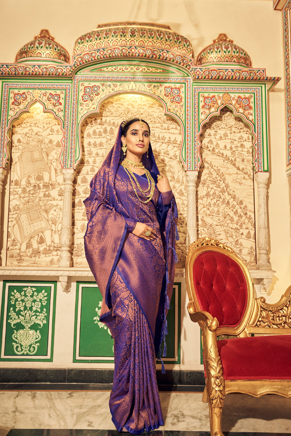 Soft Handloom Weaving Silk Saree
