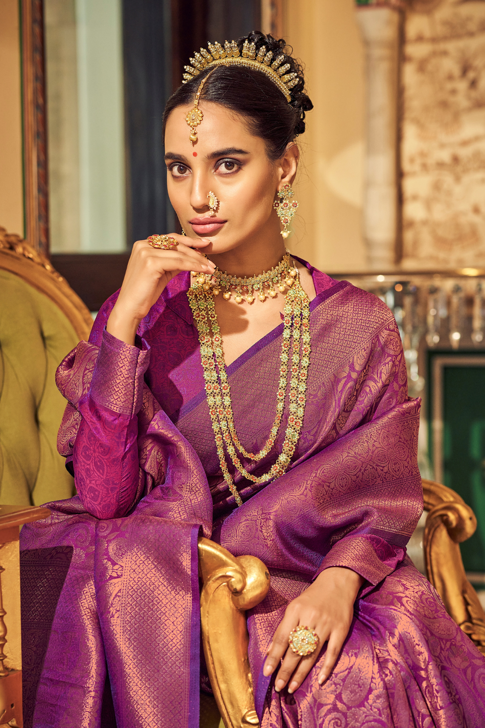 Soft Handloom Weaving Silk Saree