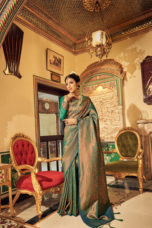Soft Handloom Weaving Silk Saree