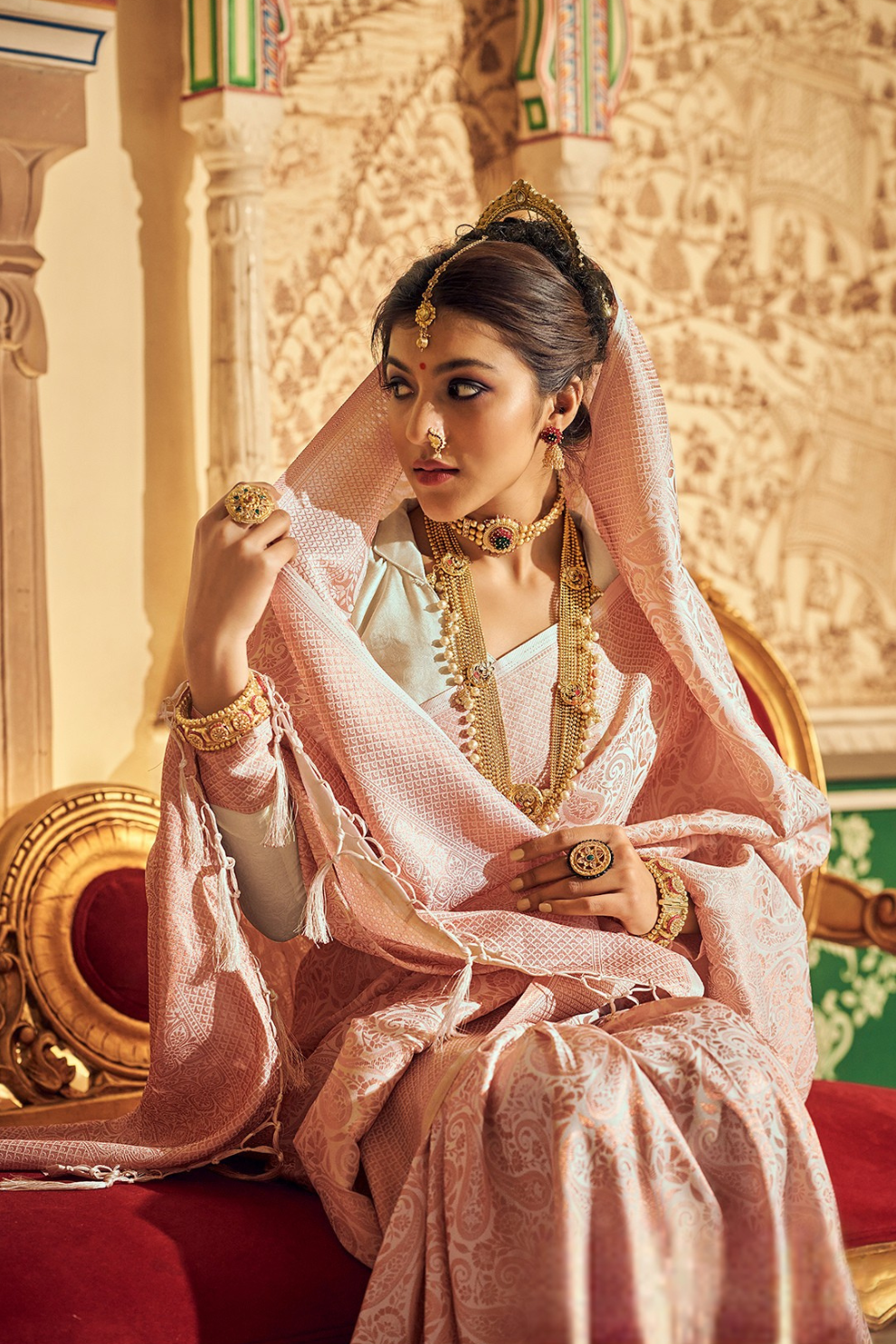 Soft Handloom Weaving Silk Saree