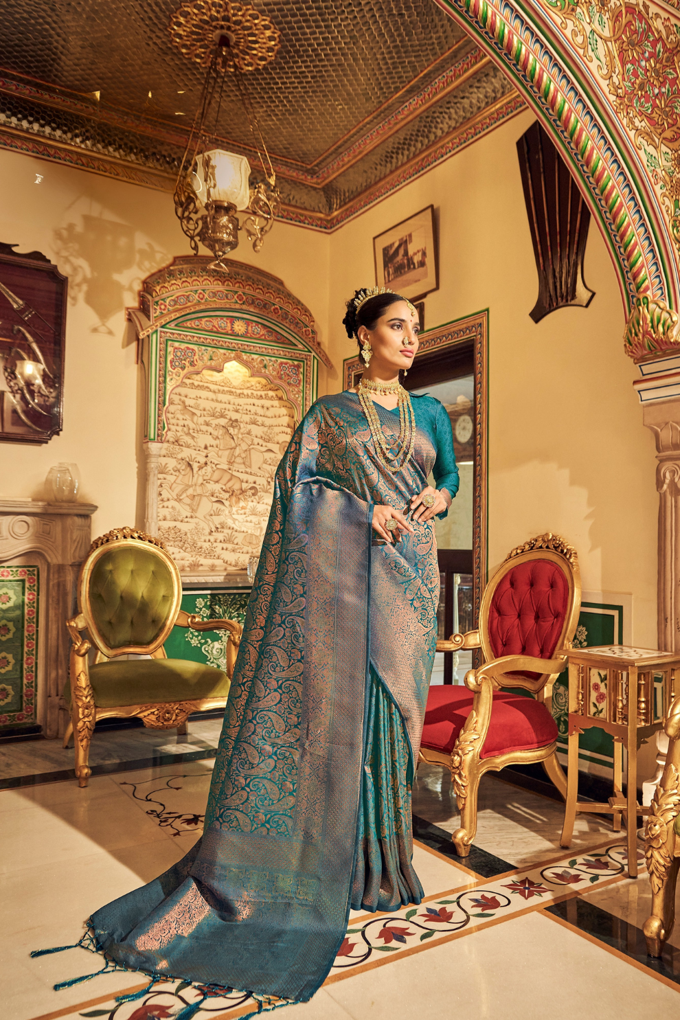 Soft Handloom Weaving Silk Saree