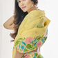 Soft Linen Saree with Natural Texture and Elegant Drape - LaVante Fashion