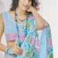 Soft Linen Saree with Natural Texture and Elegant Drape - LaVante Fashion