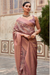 Soft Nylon Crepe with Zari Weaving & Digital Print - LaVante Fashion